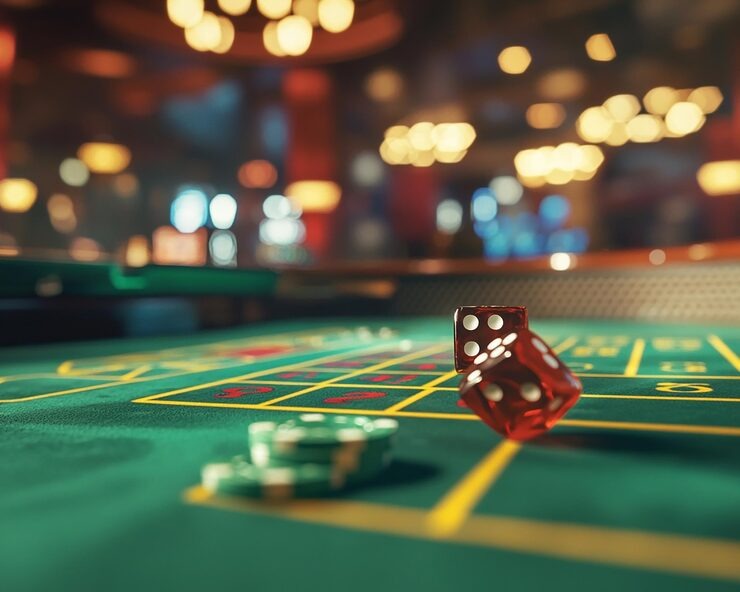 Live blackjack table with professional dealer